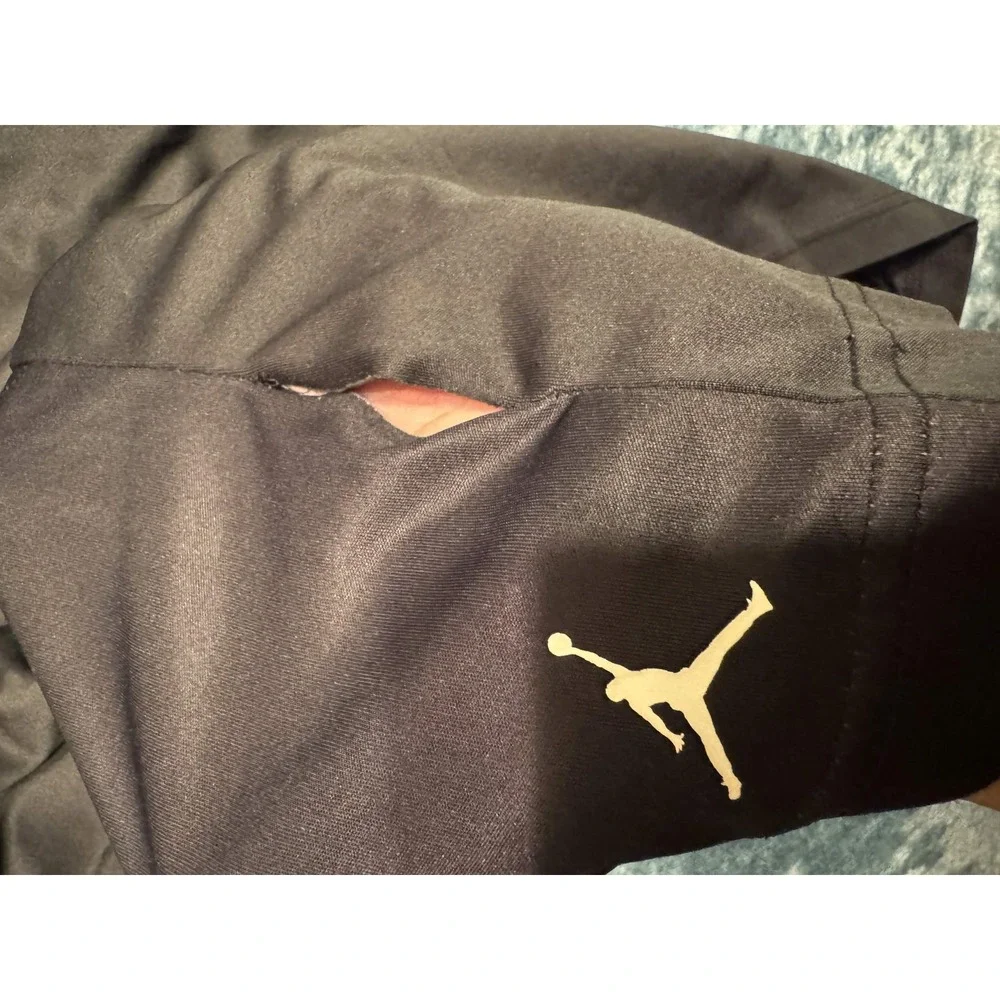 Jordan Mens Michael Jordan Sunset Runway Graphic Tee Shirt Size XL Black